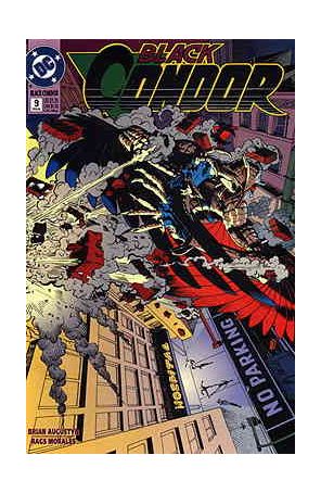Black Condor 9 published by DC with cover art by Rags Morales