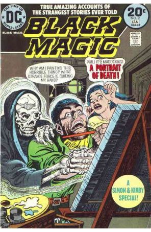 Black Magic (DC) 2 published by DC with cover art by Jerry Grandenetti