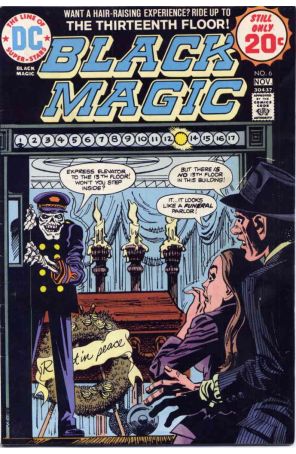 Black Magic (DC) 6 published by DC with cover art by Jerry Grandenetti