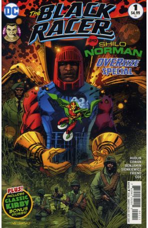 The Black Racer and Shilo Norman Special 1 published by DC with cover art by Denys Cowan, Bill Sienkiewicz, and Jeromy Cox