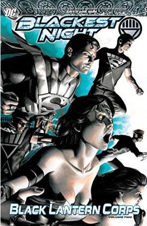 Blackest Night: Black Lantern Corps TPB 2 published by DC with cover art by Rodolfo Migliari