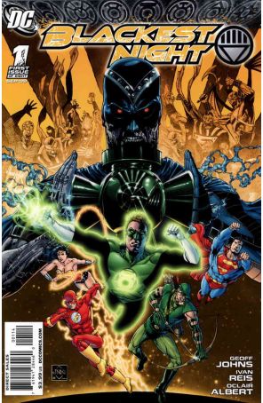 Blackest Night 1 (4th) published by DC with cover art by Ethan Van Sciver