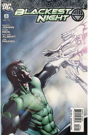 Blackest Night 8A published by DC with cover art by Doug Mahnke