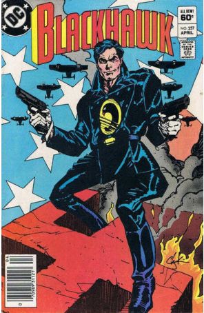 Blackhawk (1st Series) 257 (Newsstand) published by DC with cover art by Howard Chaykin