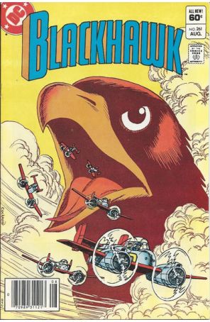 Blackhawk (1st Series) 261 (Newsstand) published by DC with cover art by Dave Cockrum