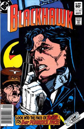 Blackhawk (1st Series) 262 (Newsstand) published by DC with cover art by Howard Chaykin
