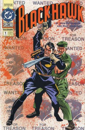 Blackhawk (3rd Series) Special 1 published by DC with cover art by Mike Vosburg
