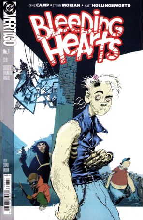 Bleeding Hearts 1A published by DC with cover art by Stipan Morian