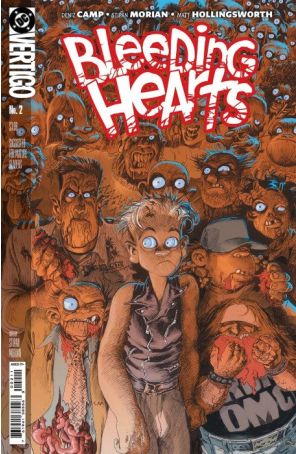 Bleeding Hearts 2A published by DC with cover art by Stipan Morian