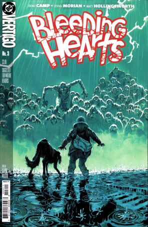 Bleeding Hearts 3A published by DC with cover art by Stipan Morian