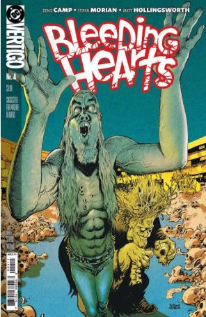 Bleeding Hearts 4A published by DC with cover art by Stipan Morian