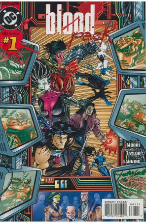Blood Pack 1 published by DC with cover art by Christopher Taylor
