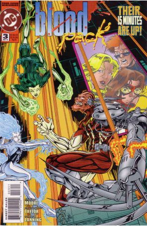 Blood Pack 3 published by DC with cover art by Christopher Taylor