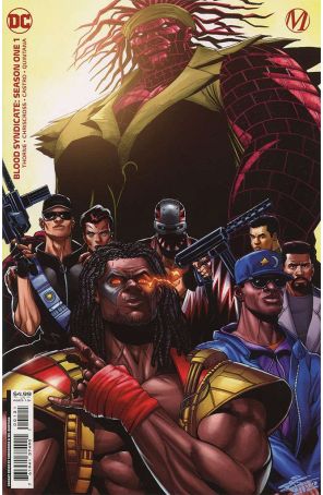 Blood Syndicate: Season One 1A published by DC with cover art by ChrisCross