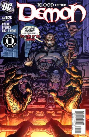 Blood of the Demon 13 published by DC with cover art by John Byrne