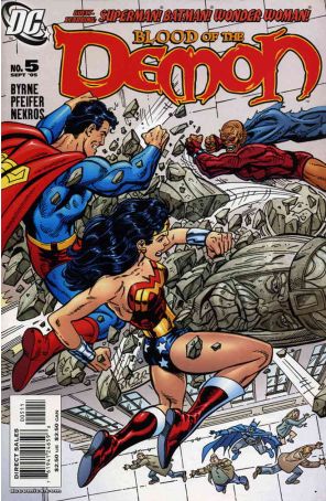 Blood of the Demon 5 published by DC with cover art by John Byrne