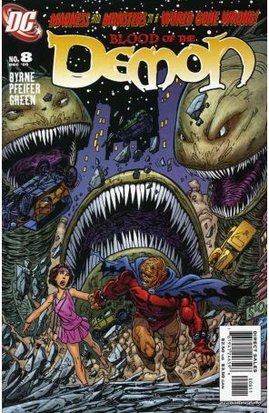 Blood of the Demon 8 published by DC with cover art by John Byrne