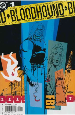 Bloodhound 1 published by DC with cover art by Dave Johnson