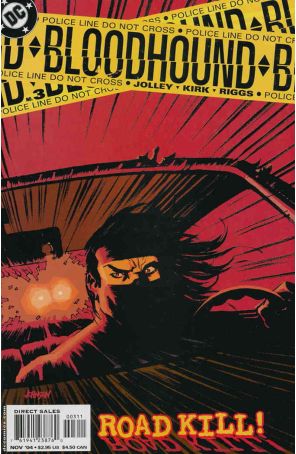 Bloodhound 3 published by DC with cover art by Dave Johnson