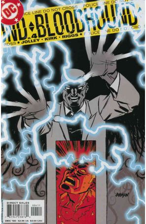 Bloodhound 4 published by DC with cover art by Dave Johnson