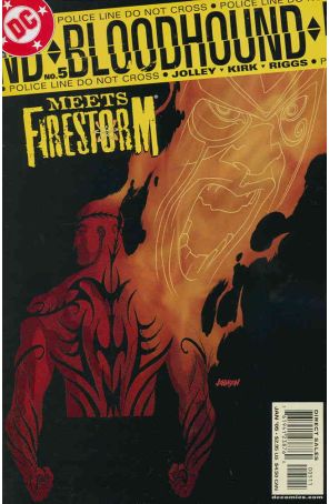 Bloodhound 5 published by DC with cover art by Dave Johnson