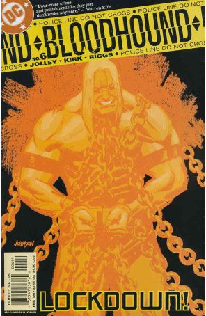 Bloodhound 6 published by DC with cover art by Dave Johnson