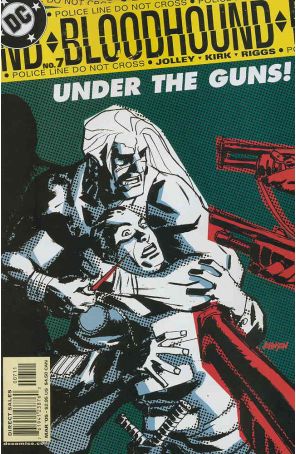 Bloodhound 7 published by DC with cover art by Dave Johnson