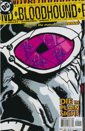 Bloodhound 9 published by DC with cover art by Dave Johnson