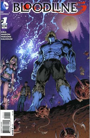 Bloodlines (DC) 1 published by DC with cover art by V. Kenneth Marion
