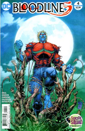 Bloodlines (DC) 4 published by DC with cover art by V. Kenneth Marion