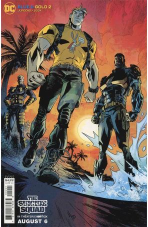 Blue And Gold 2A published by DC with cover art by Ryan Sook