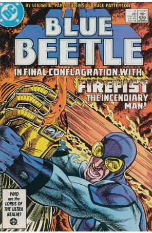 Blue Beetle (3rd Series) 2 published by DC with cover art by Paris Cullins