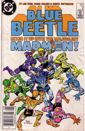Blue Beetle (3rd Series) 3 (Newsstand) published by DC with cover art by Paris Cullins