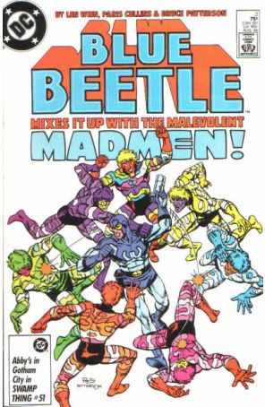 Blue Beetle (3rd Series) 3 published by DC with cover art by Paris Cullins