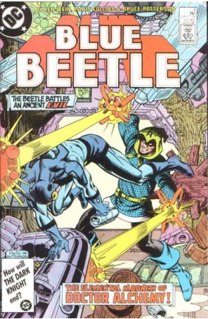 Blue Beetle (3rd Series) 4 published by DC with cover art by Paris Cullins