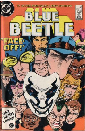 Blue Beetle (3rd Series) 6 published by DC with cover art by Paris Cullins