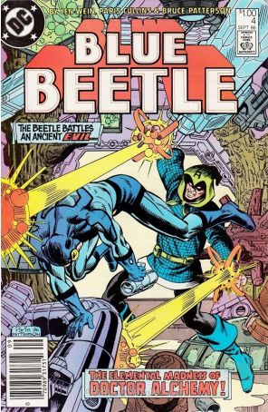 Blue Beetle (3rd Series, Canadian Edition) 4 published by DC with cover art by Paris Cullins