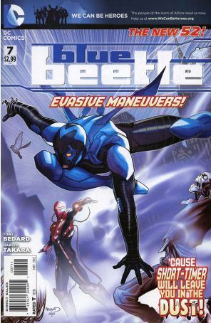 Blue Beetle (5th Series) 7 published by DC with cover art by Paul Renaud