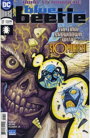 Blue Beetle (6th Series) 17 published by DC with cover art by Scott Kolins