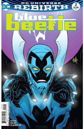 Blue Beetle (6th Series) 2A published by DC with cover art by Cully Hamner