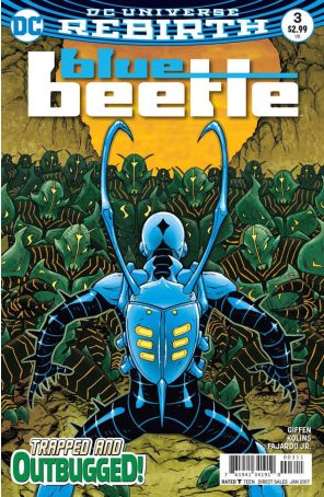 Blue Beetle (6th Series) 3 published by DC with cover art by Scott Kolins
