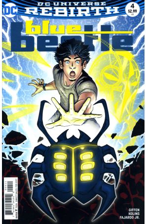 Blue Beetle (6th Series) 4 published by DC with cover art by Scott Kolins