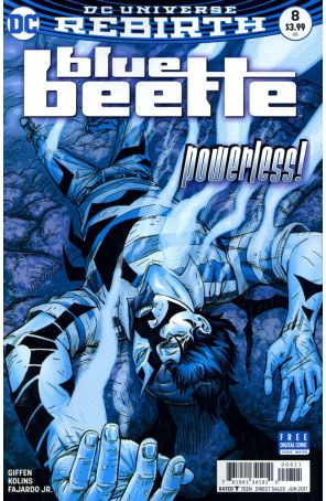 Blue Beetle (6th Series) 8 published by DC with cover art by Scott Kolins