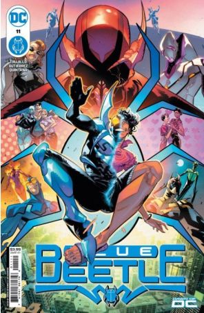 Blue Beetle (7th Series) 11A published by DC with cover art by Adrián Gutiérrez