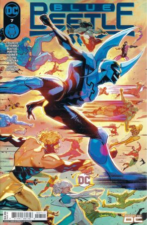 Blue Beetle (7th Series) 7A published by DC with cover art by Adrián Gutiérrez