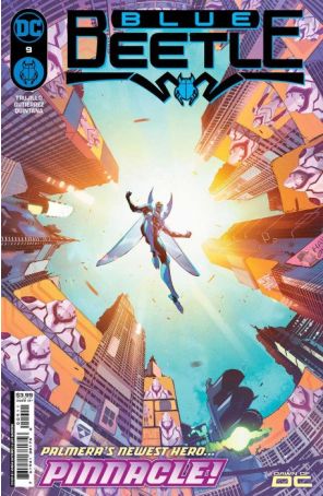 Blue Beetle (7th Series) 9A published by DC with cover art by Adrián Gutiérrez