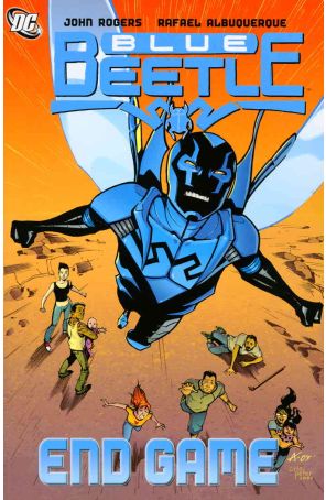 Blue Beetle (4th Series) TPB 4 published by DC with cover art by Rafael Albuquerque