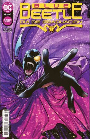 Blue Beetle: Graduation Day 4C published by DC with cover art by Adrián Gutiérrez