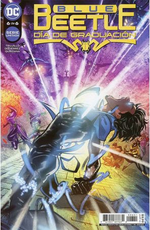 Blue Beetle: Graduation Day 6C published by DC with cover art by Adrián Gutiérrez