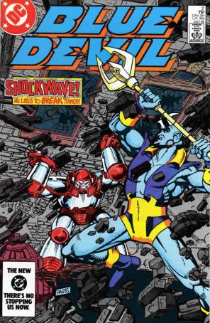 Blue Devil 2 published by DC with cover art by Paris Cullins